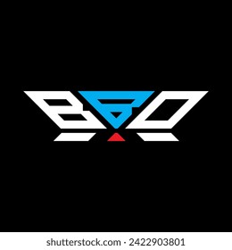 BBO letter logo vector design, BBO simple and modern logo. BBO luxurious alphabet design  