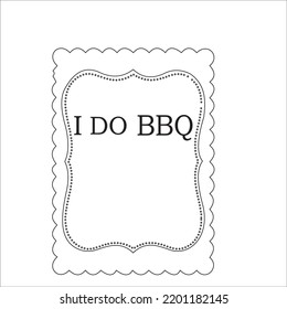 BBQ Business Design In Vector Form