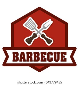 Bbq and butchery theme design, vector illustration graphic design