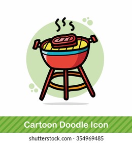 BBQ color doodle