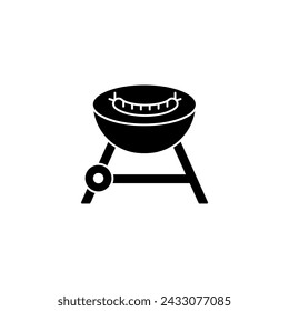 bbq concept line icon. Simple element illustration. bbq concept outline symbol design.
