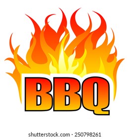 Bbq Design Template Stock Vector (Royalty Free) 250798261 | Shutterstock