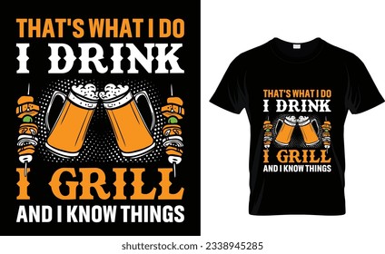 La barbacoa no sólo funciona hasta la plantilla de diseño de camisetas.