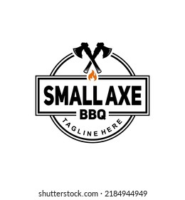bbq emblem logo design creative idea vector design inspiration