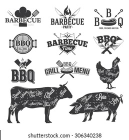 BBQ Emblems and Logos