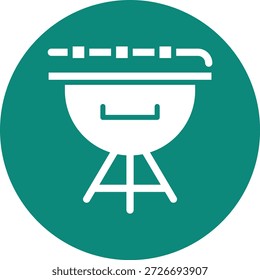 Equipo de barbacoa Icono de Vector Ilustración de diseño
