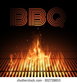BBQ fire grille