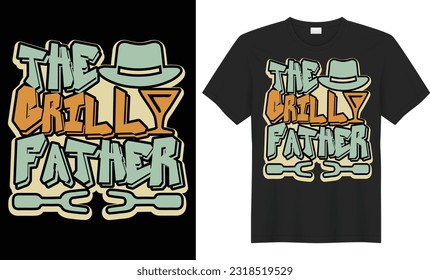 BBQ grill Barbecue typography t-shirt design. most trendy Everybody chills Calligraphy vector vintage t-shirt design. Stand back drawn lettering phrase, cookout party shirt.