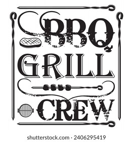 bbq grill crew Indulge in the timeless tradition of outdoor cooking with our premium barbecue. Crafted for those who appreciate the art of grilling, o svg