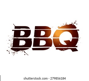 BBQ grill graphic logo