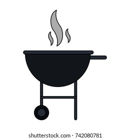 bbq grill icon image 