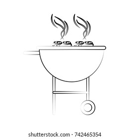bbq grill icon image 