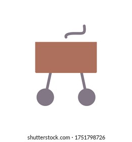 Bbq, grill icon. Simple color vector elements of free time icons for ui and ux, website or mobile application