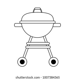 Bbq grill isolated