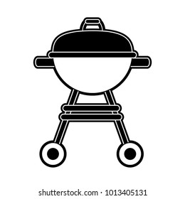 Bbq grill isolated