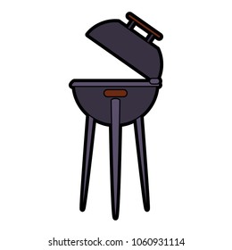 BBQ grill isolated