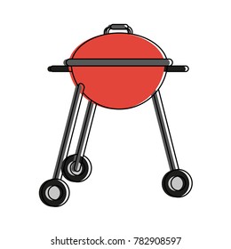Bbq grill isolated