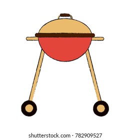 Bbq grill isolated