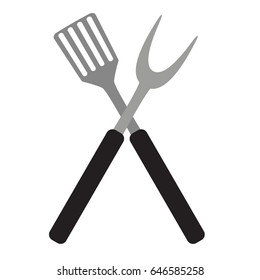 BBQ and Grill Tools. Vector Illustration EPS10