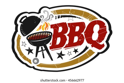 BBQ Grill vector icon