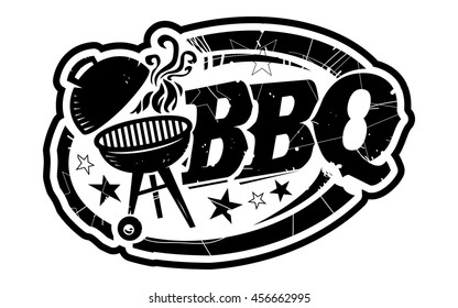 BBQ Grill vector icon