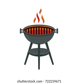 BBQ grill vector illustration