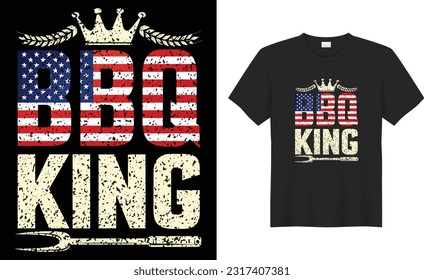 BBQ Grilling lover Funny retro vintage typography print Vector T-shirt design template. food, cooking, beef, alcohol, steak drink, grill, meal Beer PARTY, like Barbecue, shirts, posters, illustration.