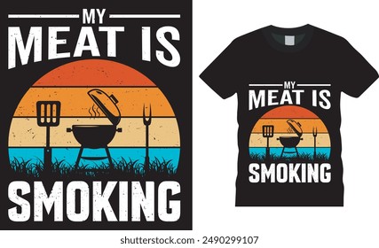  BBQ Vector de diseño de camiseta de amante de la parrilla Perfecto para imprimir artículos tipografía diseño de camisetas, bolsos, carteles, tarjetas, Vector, Anuncio, vaina, placa, parrilla, comida, carne, parrilla, diseño gráfico de camisetas.