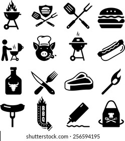 BBQ, Grilling, And Tailgating Icons