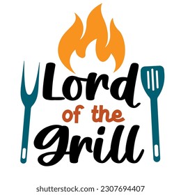 BBQ Hand drawn motivation lettering phrase in modern calligraphy style. Inspiration slogan for print and poster design. Vector illustration. 