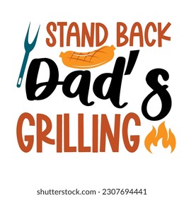 BBQ Hand drawn motivation lettering phrase in modern calligraphy style. Inspiration slogan for print and poster design. Vector illustration. 