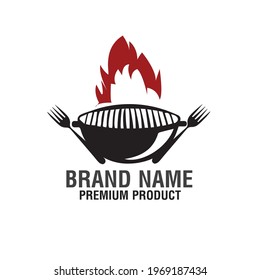 BBQ HOT GRILL LOGO IDEAS