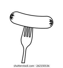 bbq icon design, vector illustration eps10 graphic 