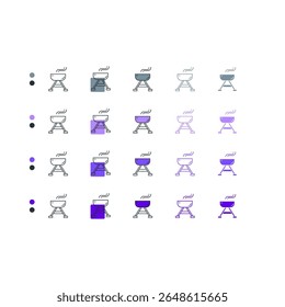 BBQ icon for grilling and outdoor cooking.
