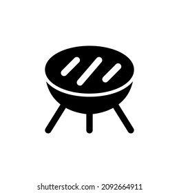 BBQ Icon line style vector design element 