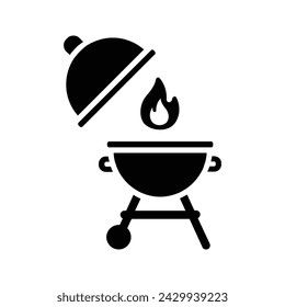BBQ icon. sign for mobile concept and web design. vector illustration