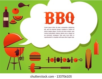 BBQ illustration