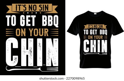 BBQ illustration vector typography t-shirt design. 4th of July American Independence Day.Vintage graphic Patriotic Retro summer barbecue isolated Family Funny t-shirt design.Brisketarian recreation.
