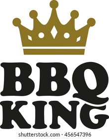 BBQ King with crown