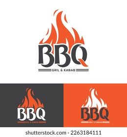 BBQ logo Design Template for Personal Business and Branding.