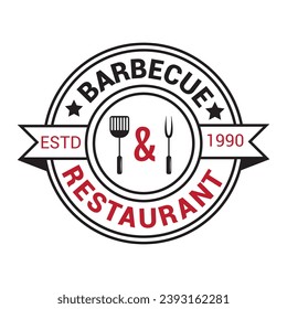 BBQ Logo Designs, Grill Barbeque logo, symbols, Barbeque logo maker, modern barbeque, unique logo,