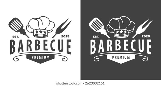 Churrasco Logo Grill, Grelhar Carne Bife, Churrasco Quente, Açougue Cozinhar, Cozinheiro Chef, Restaurante Alimentos, Clipart Vetor Cricut, Arquivos Vetoriais para Cricut