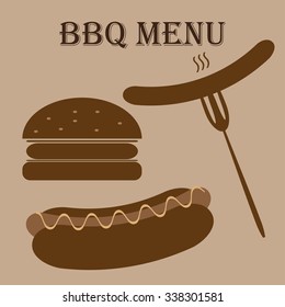 BBQ menu