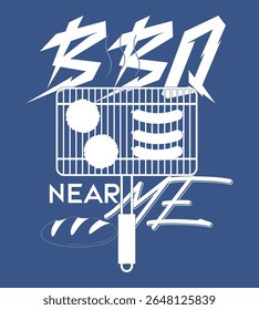 BBQ NEAR ME T-shirt design