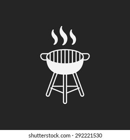 BBQ oven icon