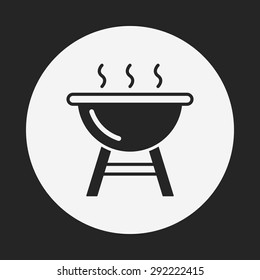 BBQ oven icon