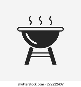 BBQ oven icon