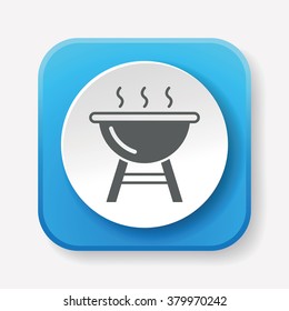 BBQ oven icon