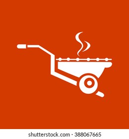 BBQ oven icon