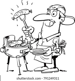 2,952 Bbq chef cartoon Images, Stock Photos & Vectors | Shutterstock